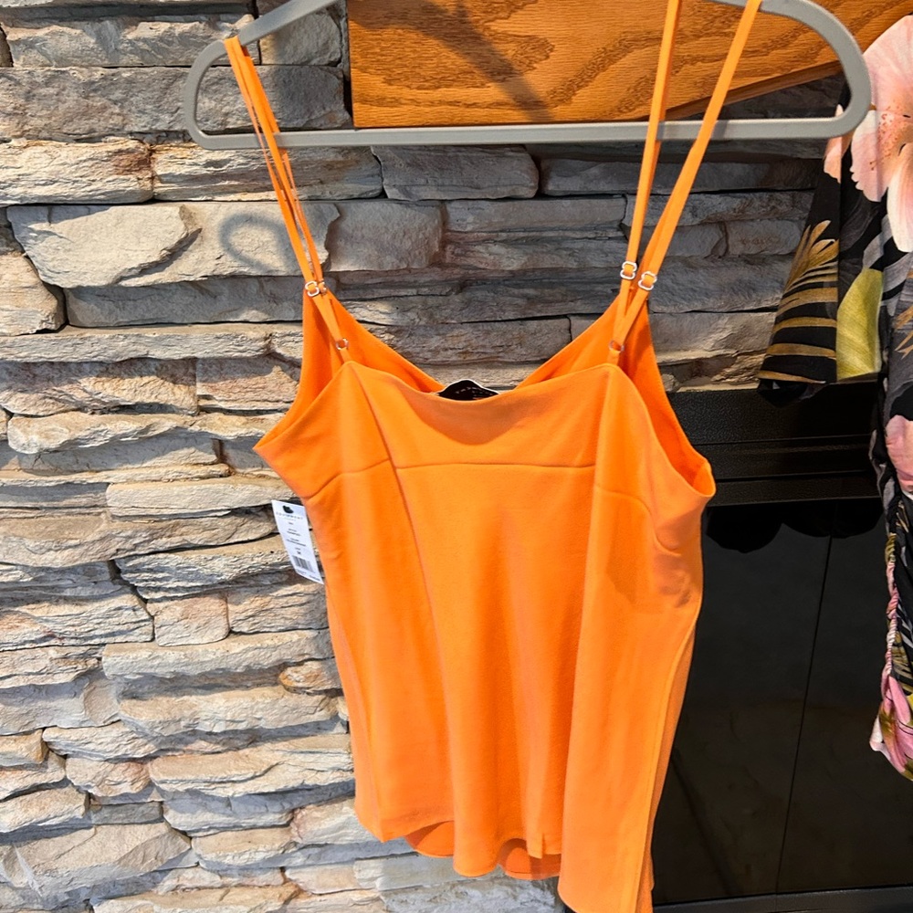 Nwt Equipment Silk Orange Camisole - Picture 2 of 2